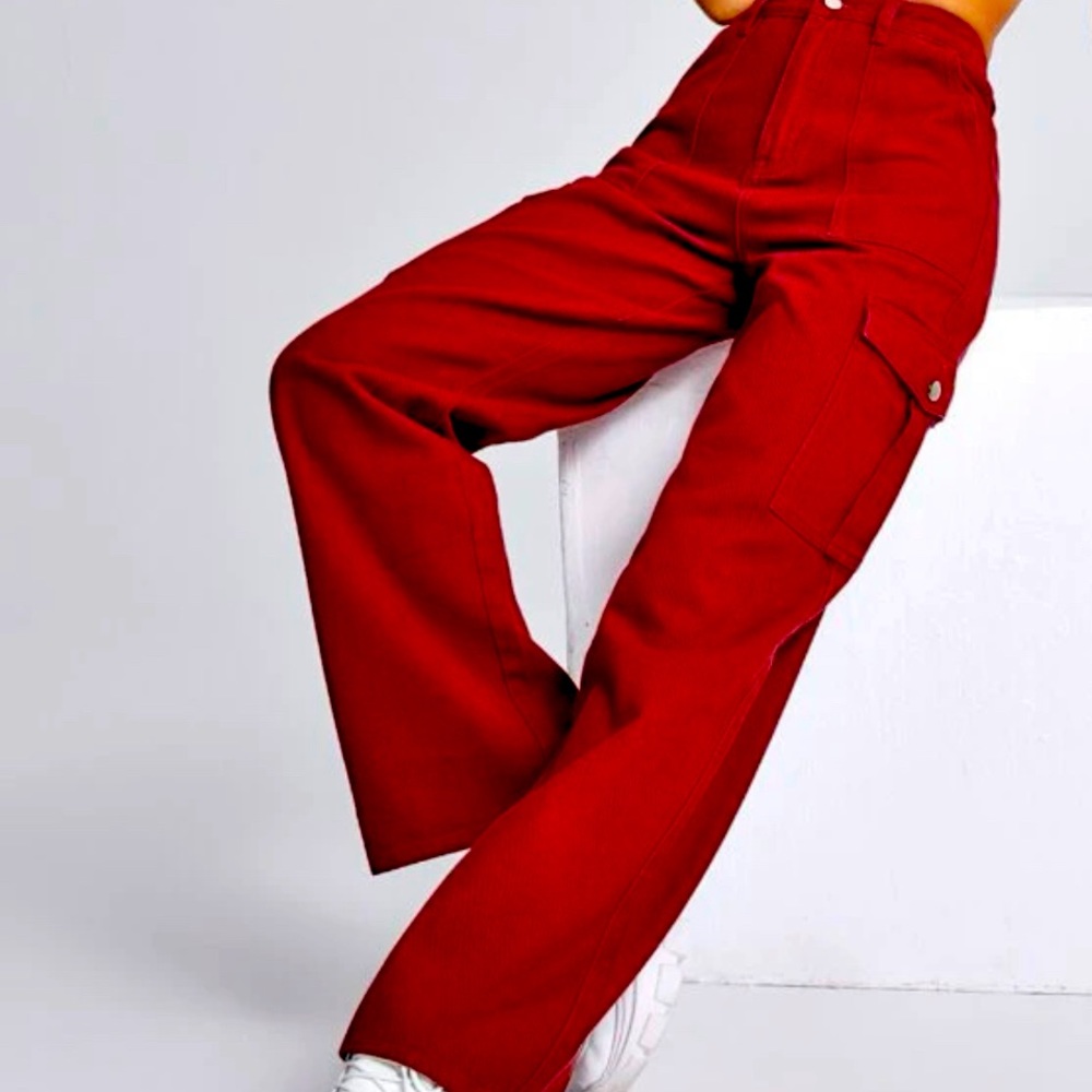 Red pants